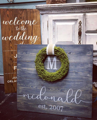 Moss Wreath Boards