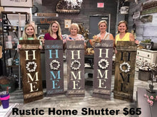 Rustic Shutter HOME