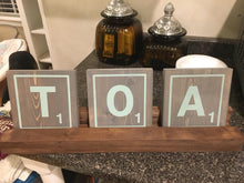 01/07/18 (12pm) Scrabble Tile Name Sign
