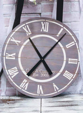 24" Faux Clock