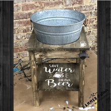 Beer/Beverage Bucket Table