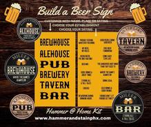 Build A Beer Sign