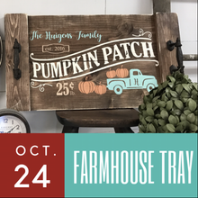 10/24/2017 (6:30pm) Farmhouse Serving Tray Workshop (Gainesville)