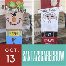 10/22/2017 (2pm) Reversible Santa Scarecrow (Gainesville)
